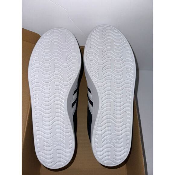 Adidas Size 10.5 / VL Court 3.0 / Black & White - Picture 4 of 5
